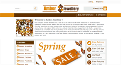 Desktop Screenshot of jewellery-amber.co.uk