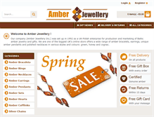 Tablet Screenshot of jewellery-amber.co.uk